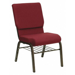 Flash Furniture Fabric Church Chair,Burgundy Patterned XU-CH-60096-BY-BAS-GG