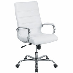 Flash Furniture Executive Swivel Office Chair GO-2286H-WH-GG