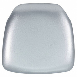 Flash Furniture Silver Vinyl Cushion BH-SIL-HARD-VYL-GG