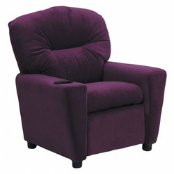 Flash Furniture Purple Micro Kids Recliner BT-7950-KID-MIC-PUR-GG