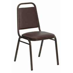 Flash Furniture Brown Vinyl Banquet Chair FD-BHF-2-BN-GG