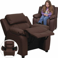 Flash Furniture Brown Leather Kids Recliner BT-7985-KID-BRN-LEA-GG