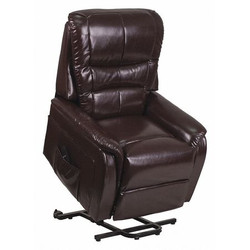 Flash Furniture Brown Leather Lift Recliner CH-US-153062L-BRN-LEA-GG