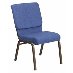 Flash Furniture Blue Fabric Church Chair FD-CH02185-GV-BLUE-GG