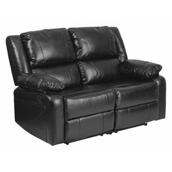 Flash Furniture Black Leather Recline Loveseat BT-70597-LS-GG