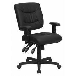 Flash Furniture Black Mid-Back Task Chair GO-1574-BK-A-GG