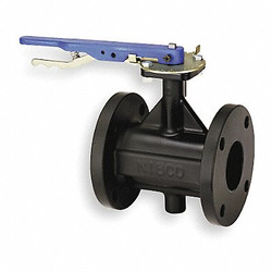 Nibco Butterfly Valve,Lever,3 In,Cast Iron FC27653 3