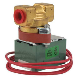 Redhat Solenoid Valve,Brass,NC,Air,Inert Gas 8210B020