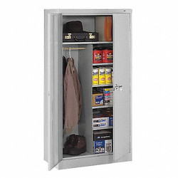 Tennsco Storage Cabinet,72"x36"x18",LtGry,5Shlv 7214LGY