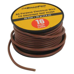 Roadpro All Purpose Electrical Wire,16ga.,25ft. RP1625