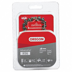 Oregon Micro Lite Chain,16",56 Drive Links R56