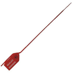 Universeal Pull-Tight Seals,Red,Plastic,PK100 UPULL-MD T/A RED100