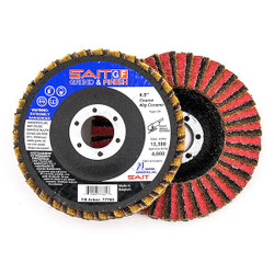 United Abrasives/Sait Flap Disc,150 Grit,Aluminum Oxide 77728