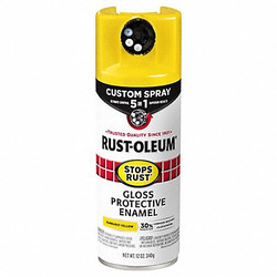 Rust-Oleum Rust Preventative Spray Paint,Gloss,12oz 376898