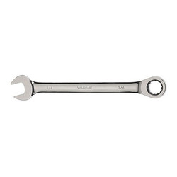 Williams Combo Ratchet Wrench,7/8",Hi-Polish 1228NRC