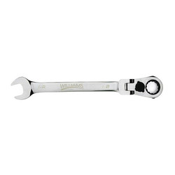 Williams Ratcheting Combo Wrench,Flex-Head,9mm 1209MRCF