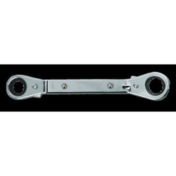 Williams Ratcheting Box Wrench,1/2" x 9/16" RBO-1618