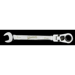 Williams Flex-Head Ratcheting Combo Wrench,15mm 1215MRCF