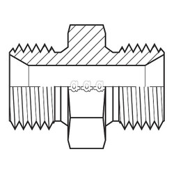 Adaptall Hose Adapter,3/8",BSPP,1/4",BSPP 9000-0604