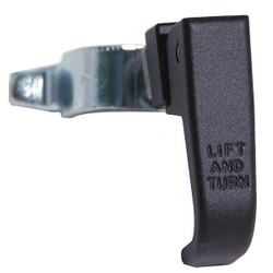 Manufacturer Varies Compression Latch,Nonlock,Bl Powder Coat 4RPZ3
