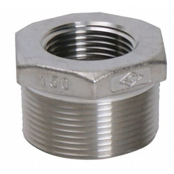 Sim Supply Hex Bushing,3"x1-1/2",150,304,Thrd 4381031440