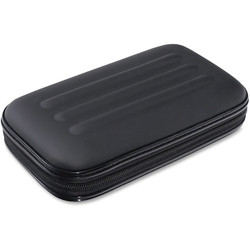 Advantus Large Soft-Sided Pencil Case,Black 67000