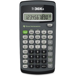 Texas Instruments Calc,Student Scientific TI30XA