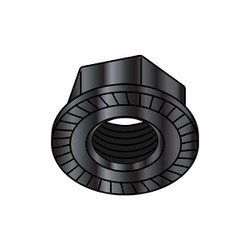 Sim Supply Flange Nuts,5/8-11 SERR. HEx FLA,PK150 62NRB