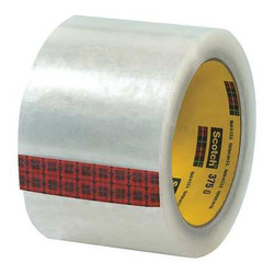Scotch Carton Sealing Tape,3x55 yd.,Clear,PK24 T905375