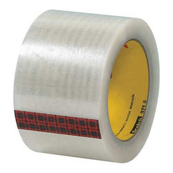Scotch Carton Sealing Tape,3x55 yd.,Clear,PK6 T9063716PK