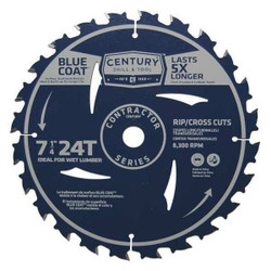 Century Drill & Tool Contractor Combo Saw Blade,7-1/4 in.,24T 10203