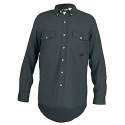 Mcr Safety FR Long Sleeve Shirt,8.7 cal/sq cm,Gray S1GXL