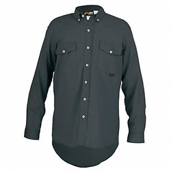 Mcr Safety FR Long Sleeve Shirt,8.7 cal/sq cm,Gray  S1GXL