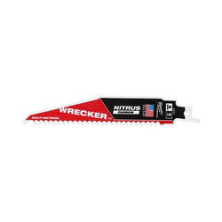 Milwaukee Tool Reciprocating Saw Blade,Carbide,6" L 48-00-5271