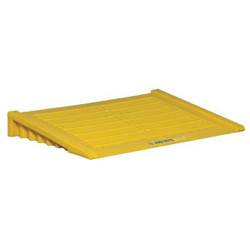 Justrite Accumulation Center Ramp,Yellow 28650