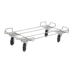 Quantum Storage Systems Dolly Base, 36Wx20D,Chrome M2036BD