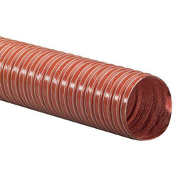 Flexaust Co Ducting Hose,12 ft L,Red 2650500012