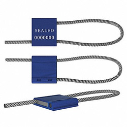 Universeal Cable Seals,Blue,Anodized,PK50 F500M BLUE50