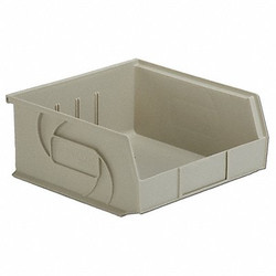 Lewisbins Hang and Stack Bin,Stone,PP,5 in PB1011-5 Stone