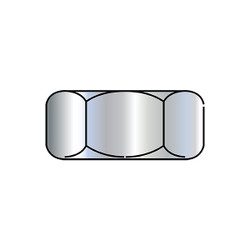 Manufacturer Varies Hex Nuts,1-8 HEx NUT FINISHED ZIN,PK60 100NF