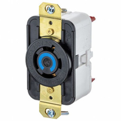 Hubbell Wiring Device-Kellems Locking Receptacle HBL2420ST