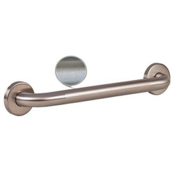 Wingits Grab Bar,SS,Peened Satin,36 in L WGB5SSPE36
