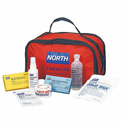 Honeywell Emergency Medical Kit,5-1/2" W,Red  FRKSOFTPAK-CLSB