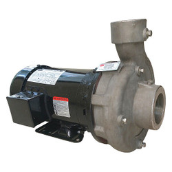 Dayton Straight Centrifugal High Head Pump,2 HP 55JJ67