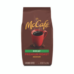 McCafe® Ground Coffee, Premium Roast Decaf, 12 oz Bag 043000055342