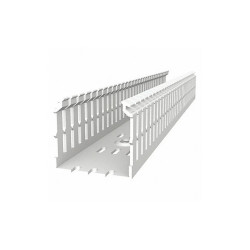 Abb Wiring Duct,Wide Slot Wall,White,6 ft. L TYD1X2WPW6