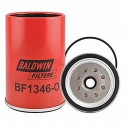 Baldwin Filters Fuel/Water Separator,6-5/16 x 4-2/5 In  BF1346-O