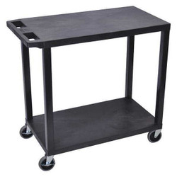 Luxor Cart,(2) Flat Shelves,18"x32" EC22-B