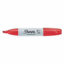 Sharpie Permanent Marker,Red,PK12 38202