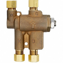 Leonard Valve Point Of Use Mixing Valve,3/8 in Inlet 170D-LF